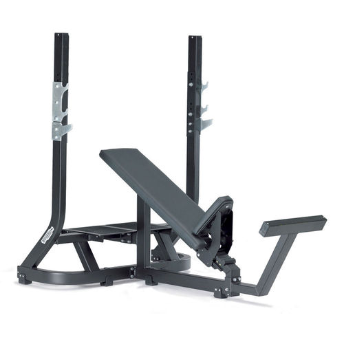 Banco de musculação ajustável - OLYMPIC INCLINE PURE - TECHNOGYM - para ambiente interno / da linha comercial / para estação de ginástica ao ar livre