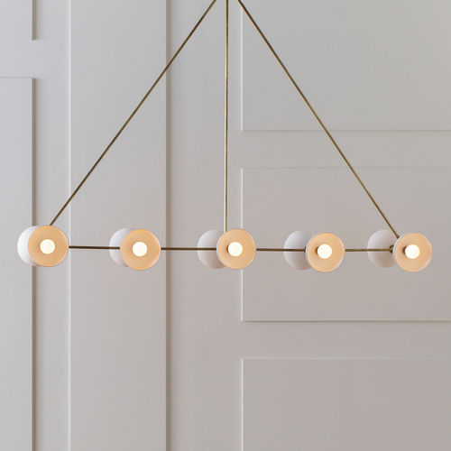 Pendente - TRAPEZE 10 - Triode Design - em latão / em porcelana / contemporânea
