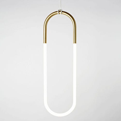 Pendente - RUDI LOOP 02 - Triode Design - em aço / em vidro / contemporânea