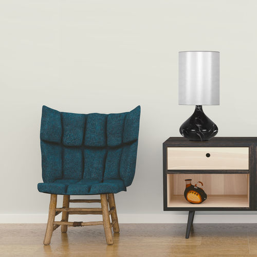 Luminária de mesa - Flavia Mármol - Home Switch Home - Thawaru - metálica / em seda / em mármore