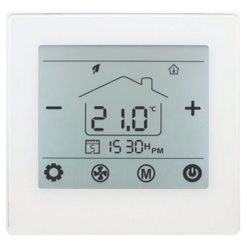 Termostato programável - JRT-100TW - JAGA - para aquecimento / para radiador / de embutir na parede