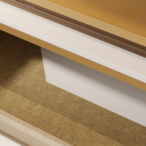 Painel para construção em MDF - THIN - SONAE ARAUCO - em melamina / para móvel / para parede