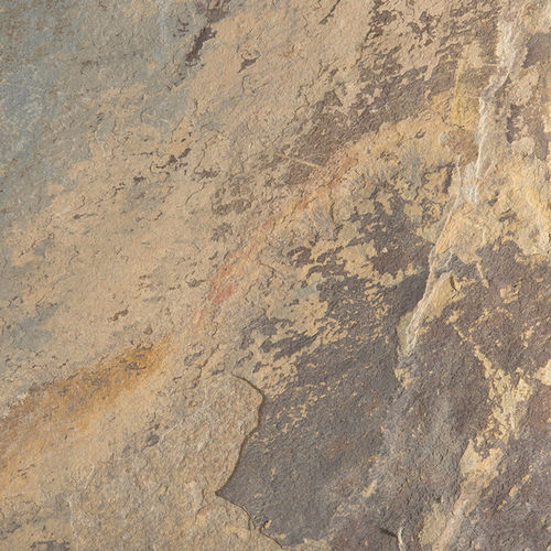 Placas de revestimento em pedra natural - MULTICOLOURED RUSTIC SLATE - CUPA STONE - com relevo / para ambiente interno / para ambiente externo