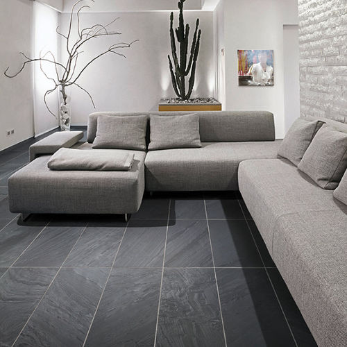Placas de revestimento em grés porcelanato - ANTHRACITE - CUPA STONE - polida / para ambiente interno / para ambiente externo