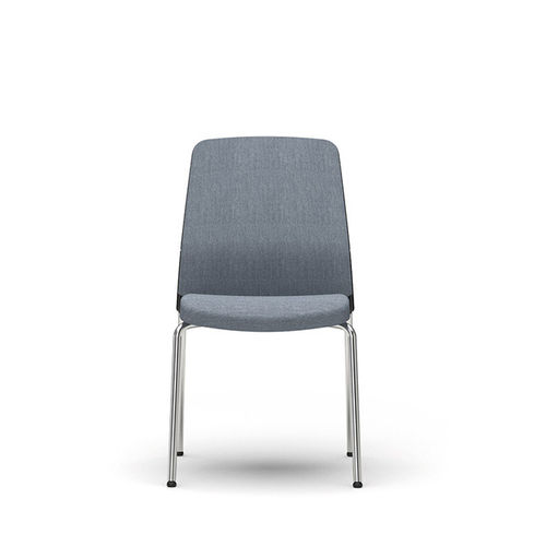 Cadeira para interlocutor contemporânea - BUDDYIS3 - Interstuhl Büromöbel GmbH & Co. KG - para ambiente interno / em couro / em tecido