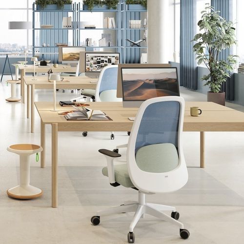 Cadeira de escritório contemporânea - HEJIS3 - Interstuhl Büromöbel GmbH & Co. KG - para ambiente interno / em tecido / com base metálica