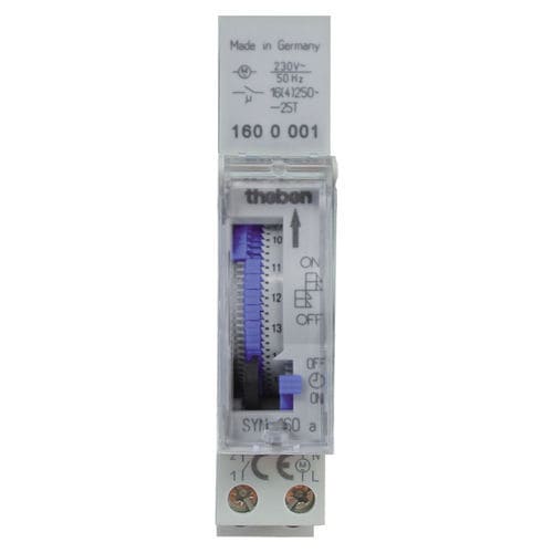 Programador para iluminação - SYN 160 A - Theben AG - em trilho DIN