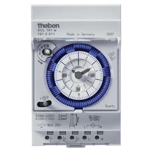 Programador para iluminação - SUL 191 W - Theben AG - em trilho DIN