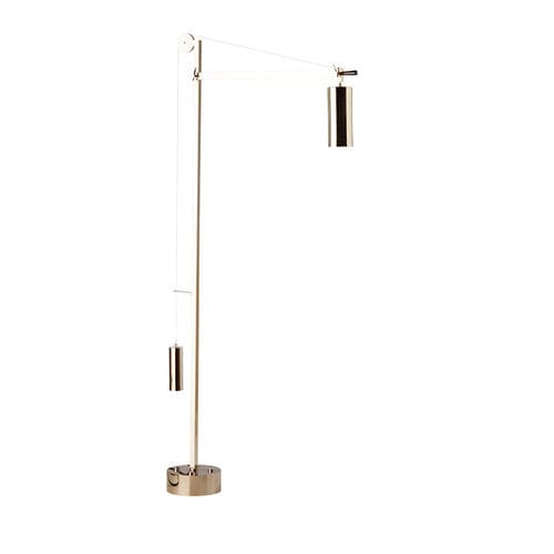 Luminária de piso BH 23 Tecnolumen metálica / contemporânea / com base reta