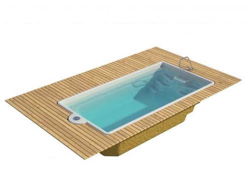 Piscina pré-fabricada - KORO - luxe-pools - para ambiente externo / enterrada / em poliéster