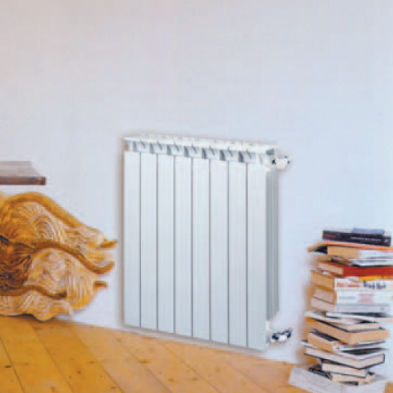 Radiador a água quente - MIX - GLOBAL RADIATORI - 0 W–500 W / contemporâneo / metálico