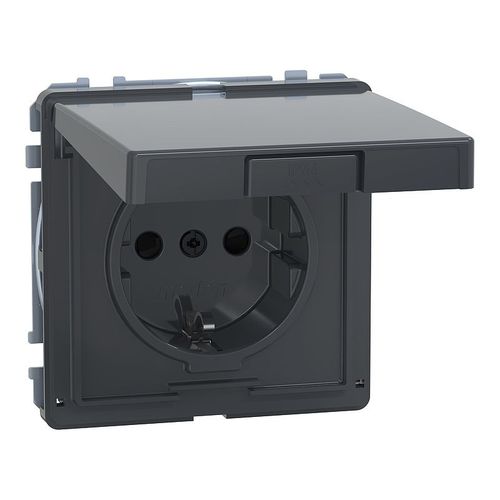 Tomada elétrica - MEG2310-7214 - Merten GmbH - elétrica / de parede / para montagem nivelada
