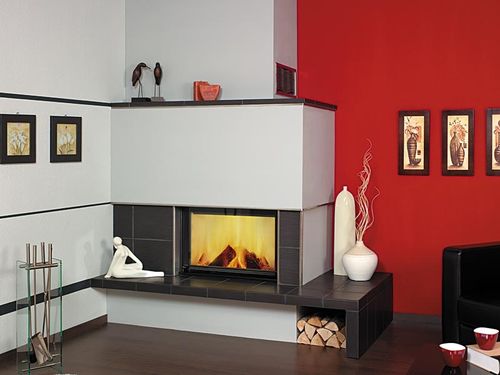 Lareira a lenha - 3/188.0 - Hark GmbH & Co. KG - de embutir / de canto / fechada