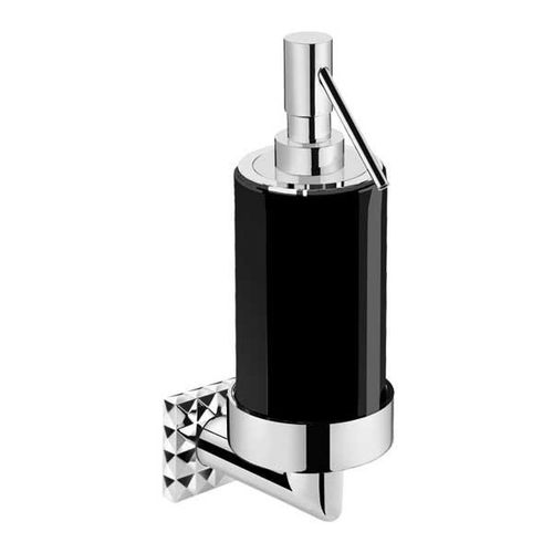 Dispensador de sabonete da linha residencial - 7078013 BB CC - Pomd'or - de parede / em latão cromado / em latão banhado a ouro