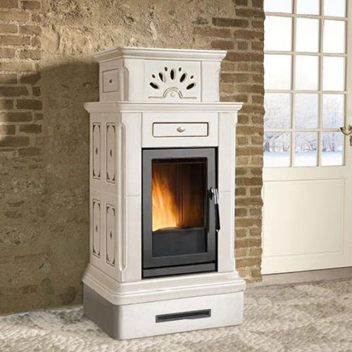 Salamandra a pellets - CANAZEI - Piazzetta - 0–5 kW / 10 kW–20 kW / multicombustível