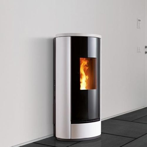 Salamandra a pellets - P220 T - Piazzetta - 8,5 kW / multicombustível / de instalação livre