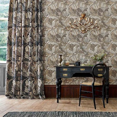 Tecido para estofados - ACANTHUS - MORRIS & Co. - para cortinas / para persianas rolô / com natureza