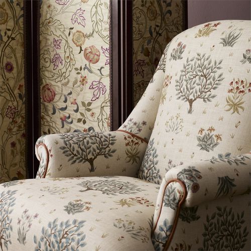 Tecido para estofados - ORCHARD  - MORRIS & Co. - para cortinas / para persianas rolô / de cor lisa