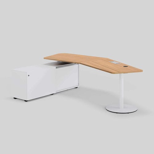 Mesa executiva - CONSULT - Bene GmbH - de piso / individual / contemporânea