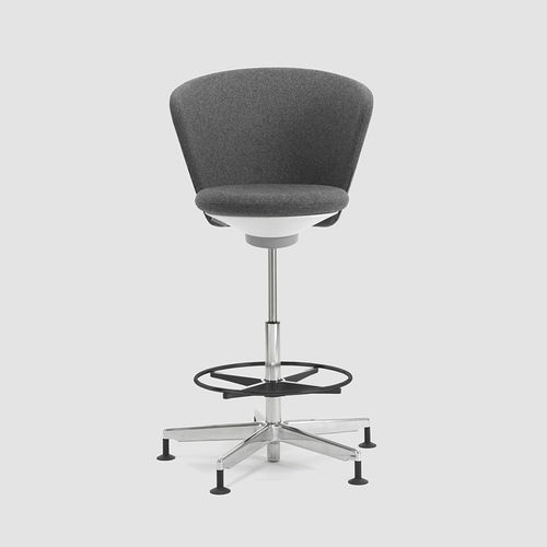 Banqueta de trabalho contemporânea - BAY - Bene GmbH - em tecido / em couro / em couro sintético