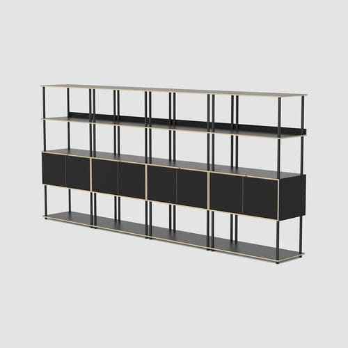 Estante modular - STUDIO REGALSYSTEM - Bene GmbH - contemporânea / em laminado / da linha comercial