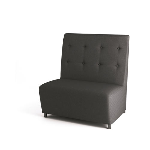 Banco estofado modular - PL CIELO - DRIGANI SRL - contemporâneo / em couro sintético / em veludo