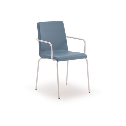 Cadeira contemporânea - PL 511 - DRIGANI SRL - para ambiente interno / em tecido / em couro