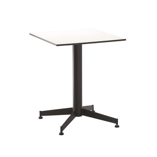 Mesa contemporânea - FT 022 - DRIGANI SRL - em aço inoxidável / com base em aço inoxidável / quadrada