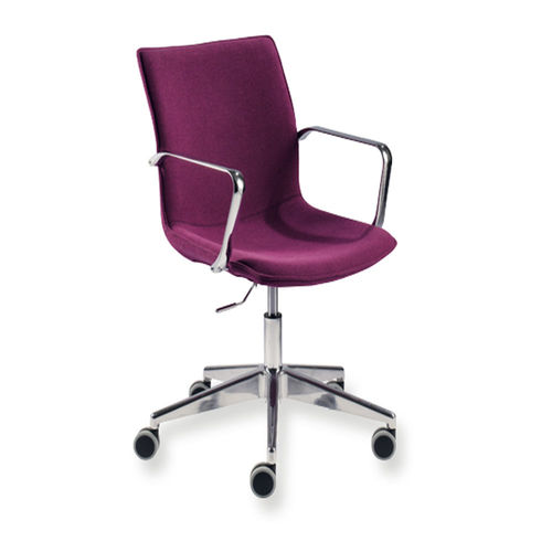Cadeira contemporânea - UF 180 - DRIGANI SRL - para ambiente interno / em tecido / com base metálica