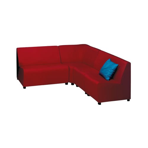 Banco estofado modular - PL STELLA 1 - DRIGANI SRL - contemporâneo / em espuma de poliuretano / com encosto