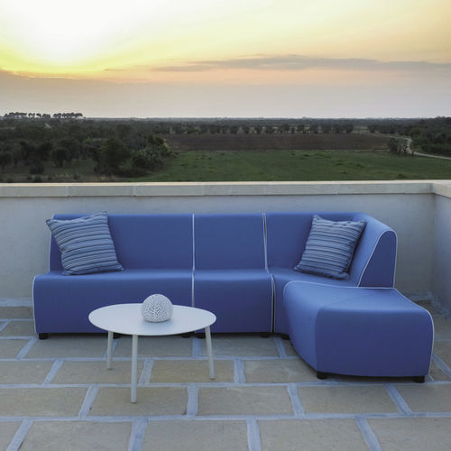 Sofá modular - STELLA  - DRIGANI SRL - contemporâneo / de jardim / em tecido