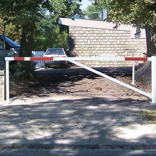 Barreira para estrada - UNIVERSAL SWIVEL - PROCITY - pivotante / telescópica / em aço galvanizado