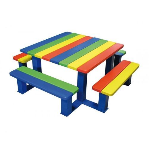 Mesa de piquenique contemporânea - 20808 SERIES - PROCITY - em aço / em zinco / em aço pintado