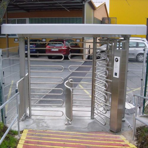 Torniquete piso-teto - ECCO 120 BFT - Karl Gotschlich GesmbH - para controle de acesso automático / para edifício de uso público / para estádio