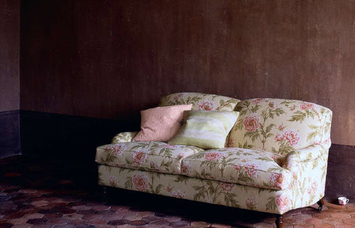 Tecido para estofados - VERYAN : TREE PEONY - Colefax & Fowler - estampado / em linho