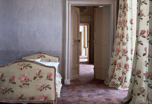 Tecido para cortinas - VERYAN - Colefax & Fowler - estampado / em linho