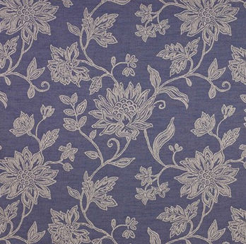 Tecido para estofados - COMPTON LINENS : KENRICK - Colefax & Fowler - com padrão floral / em viscose
