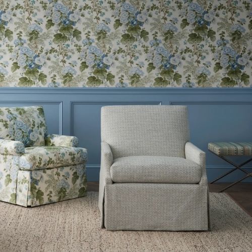 Revestimento para parede interna - GRAND ALTHEA WP  - Lee Jofa - em papel / com motivos impressos / não tecido