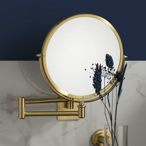 Espelho para banheiro de parede - Patrimoine  - Miroir Brot - contemporâneo / redondo / metálico
