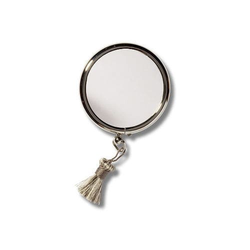 Espelho de mesa - BAGGY  - Miroir Brot - contemporâneo / redondo / metálico
