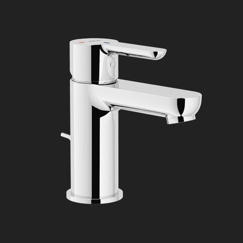 Misturador monocomando para lavatório - ABC: ABE87118/1CR - Nobili Rubinetterie - de bancada / em latão / em aço inoxidável