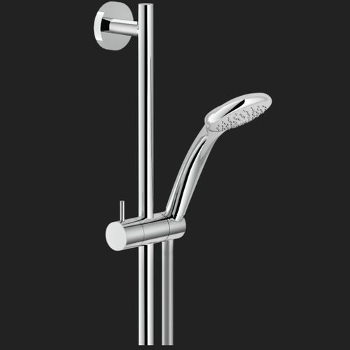 Coluna de banho de parede - NOBI: AD140/39CR - Nobili Rubinetterie - contemporânea / com chuveiro de mão / com trilho