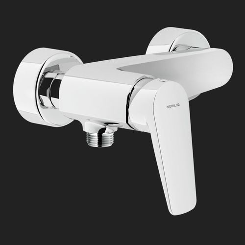 Misturador monocomando para lavatório - SKY: SY97130CR - Nobili Rubinetterie - de parede / termostático / em latão cromado