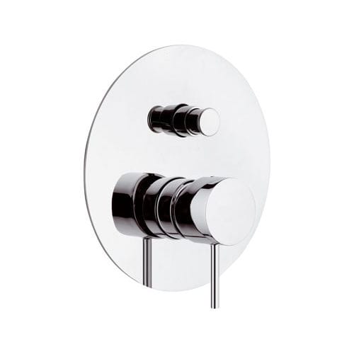 Misturador monocomando para banheira - X09L - Remer Rubinetterie - de embutir / em latão cromado / para banheiro