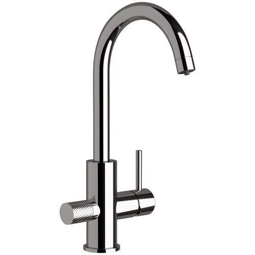 Misturador monocomando de bancada - N792DW - Remer Rubinetterie - em latão cromado / para cozinha / de 3 vias