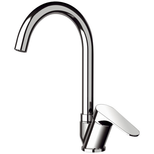 Misturador monocomando de bancada - L42B - Remer Rubinetterie - em latão cromado / para cozinha / 1 furo