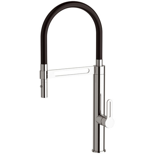 Misturador monocomando de bancada - SR511 - Remer Rubinetterie - em latão cromado / para cozinha / 1 furo
