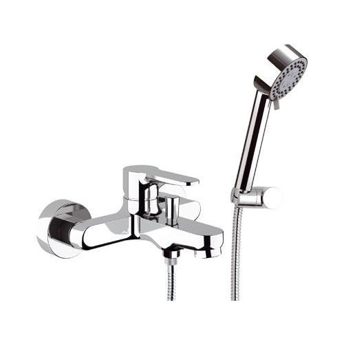 Misturador monocomando para box de banheiro - W02 - Remer Rubinetterie - para banheira / de parede / em latão cromado
