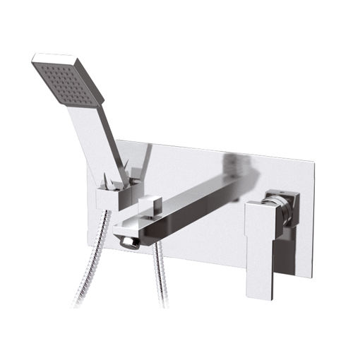 Misturador monocomando para banheira - Q04 - Remer Rubinetterie - de parede / de embutir / em latão cromado