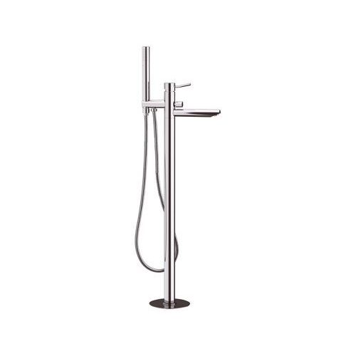 Misturador monocomando para banheira - N08 - Remer Rubinetterie - de piso / em latão cromado / para banheiro